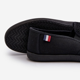 Sneakers Traforate da Uomo Sneakers Nere Koboru nero 2