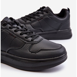 Sneakers Leggere da Uomo con Plateau, Realizzate in Eco Pelle, Colore Nero Uziran 2