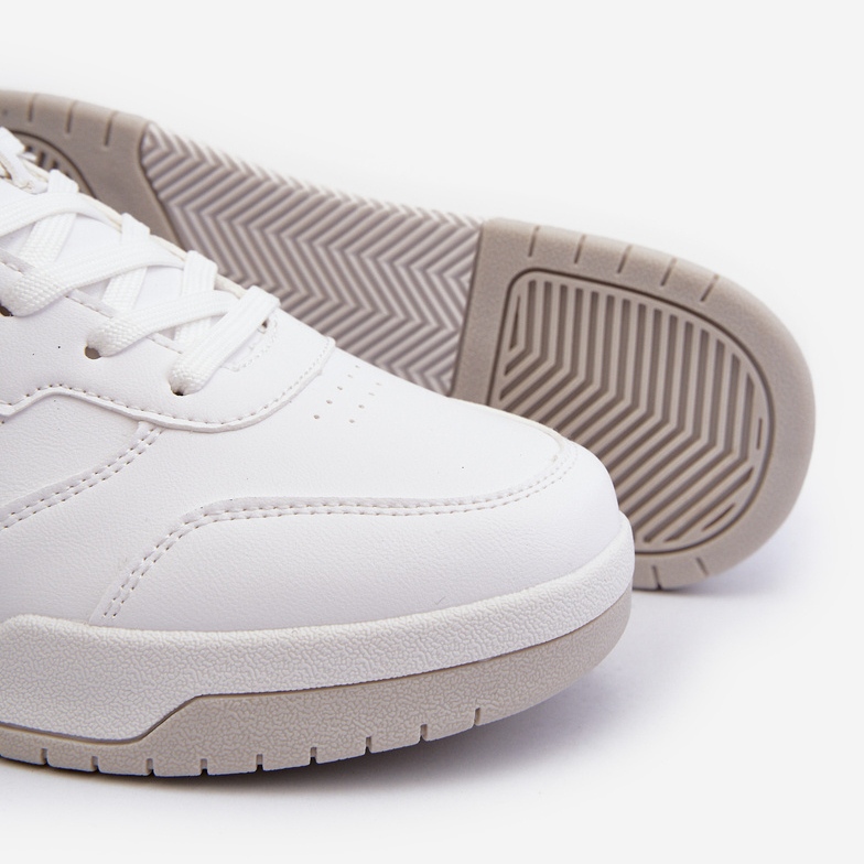Sneakers da Uomo Realizzate in Eco Pelle Bianca Radikalle bianco 2