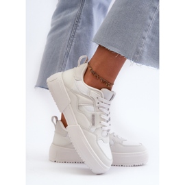 Sneakers da donna Big Star NN274357 Memory Foam System Bianche bianco 2