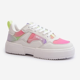 Sneakers da donna Big Star NN274359 Memory Foam System Multicolor bianca 2