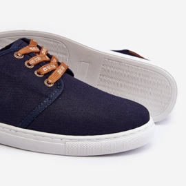 Sneakers da uomo Big Star NN176002 Sistema Memory Foam Blu Navy 2