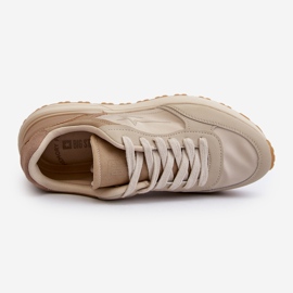 Sneakers da Uomo Big Star NN174067 Sistema Memory Foam Beige 2