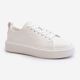Sneakers Leggere da Donna Big Star NN274322 Memory Foam System Bianche bianco 1