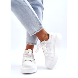 Seastar Sneakers Sportive Da Donna Su Platform, Colore Bianco bianca 3