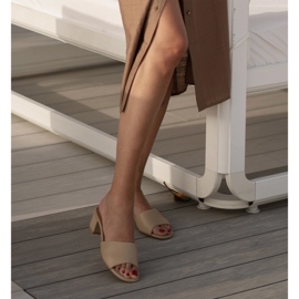 Marco Shoes Infradito Puerto Rey beige 1
