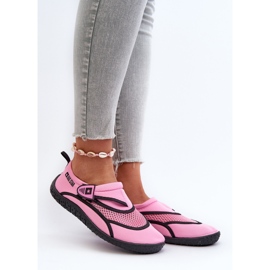 Scarpe da acqua da donna Rosa Big Star NN274A804 rose e viola 2