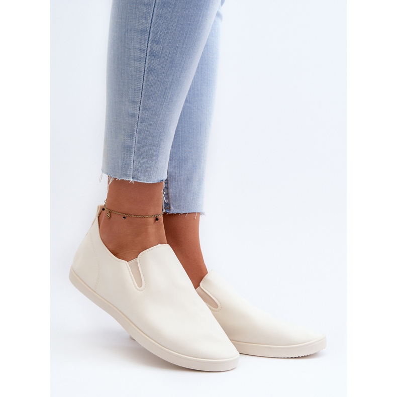 Sneakers Slip-On da Donna Beige Lovinia 2
