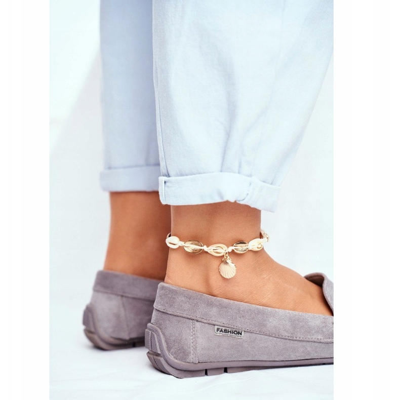 Evento Mocassini da Donna, Camoscio Grigio 3