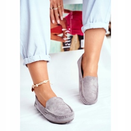 Evento Mocassini da Donna, Camoscio Grigio 1