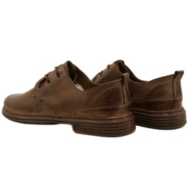 Polbut Scarpe da uomo in pelle 191k marrone 5