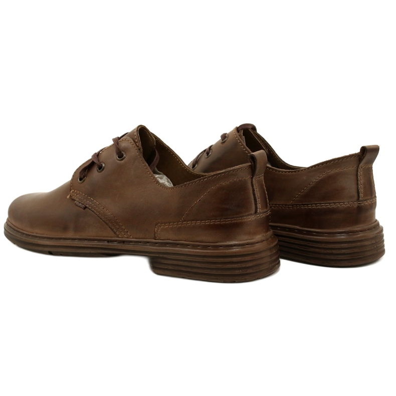 Polbut Scarpe da uomo in pelle 191k marrone 5