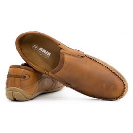 Olivier Mocassini uomo in pelle 4206 marrone 3