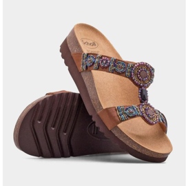 Infradito Scholl New Bogota Wedge F26607-1011 marrone 1