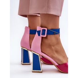 Sandali Eleganti Con Tacco Alto Da Donna, Rosa Rosazara 1