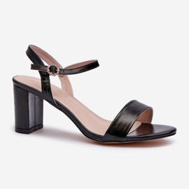 Sandali con tacco alto Glindra neri nero 1