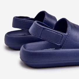 Sandali leggeri in schiuma con velcro ProWater PRO-24-05-01K Blu navy 1