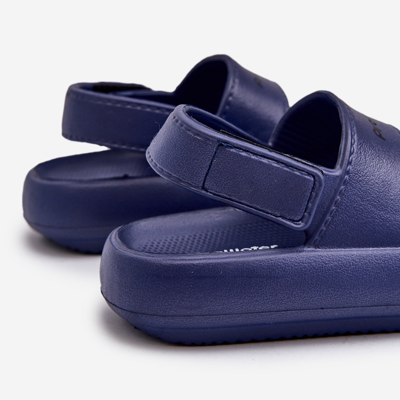 Sandali leggeri in schiuma con velcro ProWater PRO-24-05-01K Blu navy 1