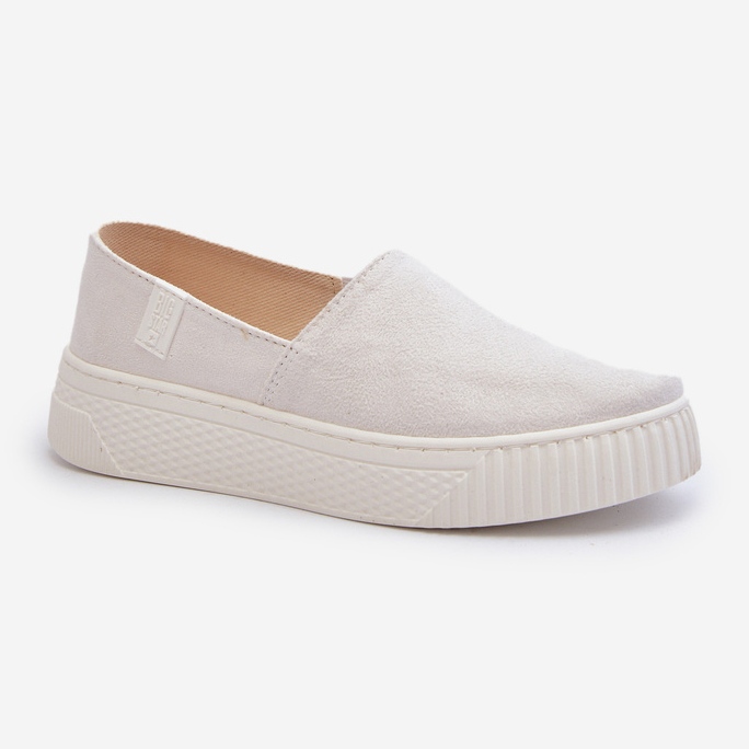 Big Star Scarpe da ginnastica con plateau da donna NN276006 Sistema Memory Foam Bianco 1