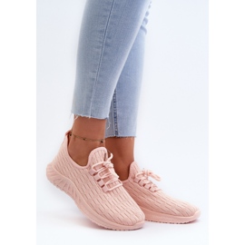 Scarpe sportive da donna in tessuto leggero Rosa Xalara 2