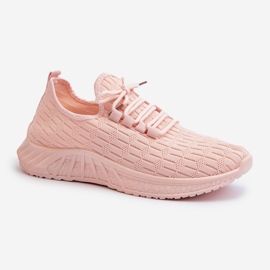 Scarpe sportive da donna in tessuto leggero Rosa Xalara 1