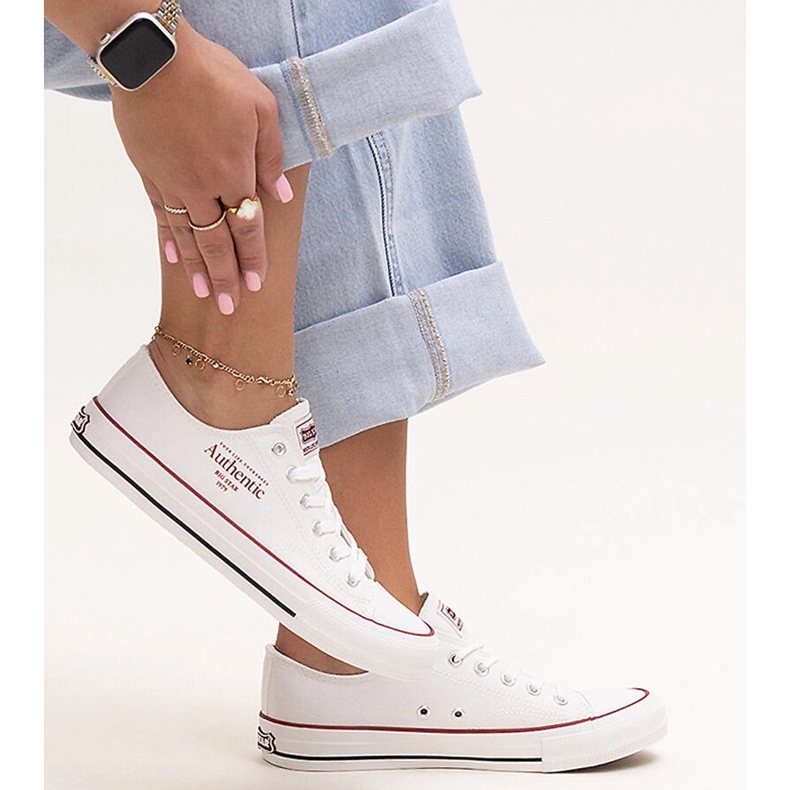 Scarpe da ginnastica bianche Big Star NN274235 bianco 1