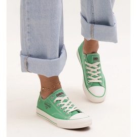 Scarpe da ginnastica verdi Big Star NN274240 verde 1