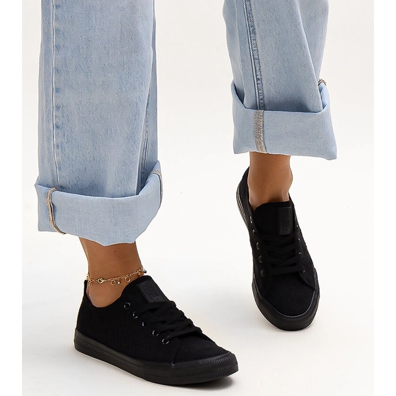 Sneakers in tessuto nero Big Star LL274226 1