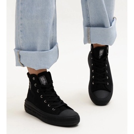 Sneakers alte nere Big Star LL274A182 nero 1