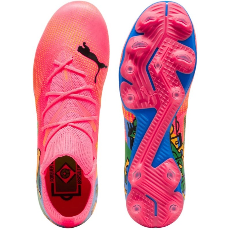 Scarpe da calcio Puma Future 7 Match Njr FG/AG M 107840 01 rosso 1