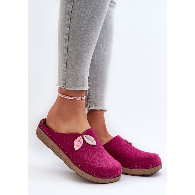 Ciabatte in Feltro da Donna Inblu ED000013 Fucsia rosa 2