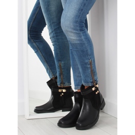 Stivali da donna neri Y8567 neri nero 1