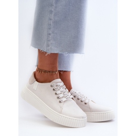 Scarpe da ginnastica da donna Memory Foam System Big Star NN276001 Bianco 2