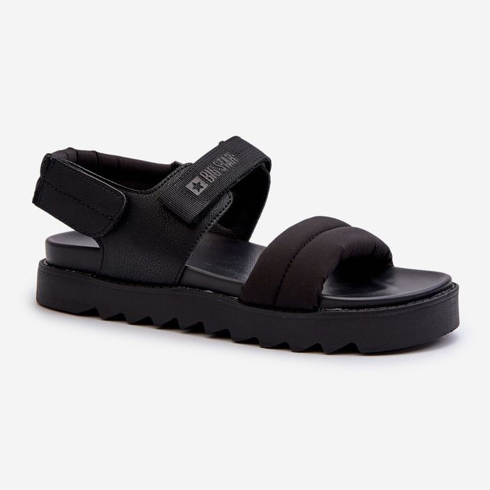 Sandali da donna sulla piattaforma Big Star NN274750 neri nero 2