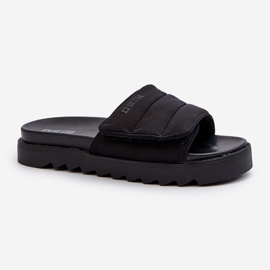 Infradito con plateau da donna Big Star NN274772 Nero 2