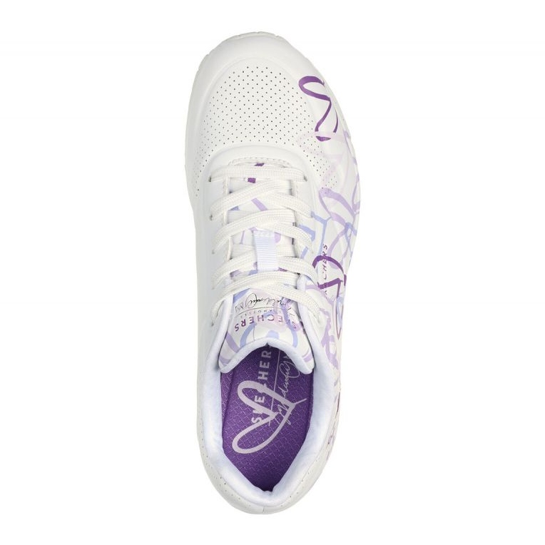 Scarpe Skechers Spread The Love W 155507WLPR bianca 1