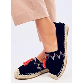 Espadrillas Boho con frange Birna Black nero 1