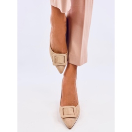 Seastar Décolleté su tacco a stiletto Fiona Khaki beige 1