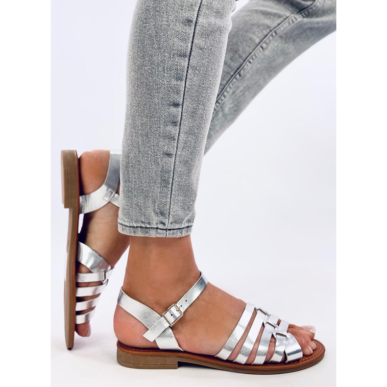 Sandali da donna Spokey Silver argento 2