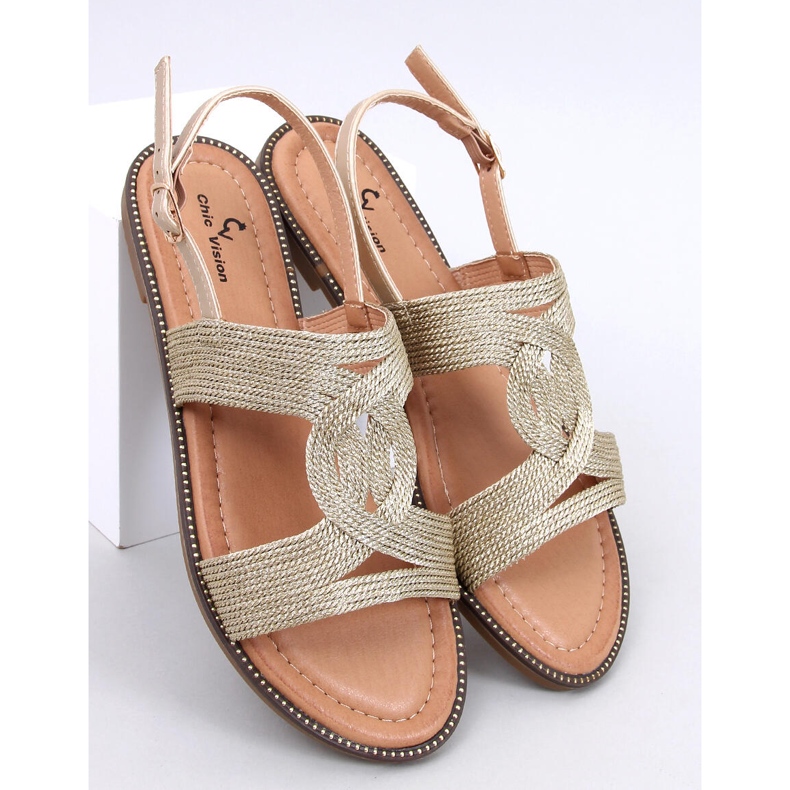 Sandali Vernay Gold da donna d'oro 1