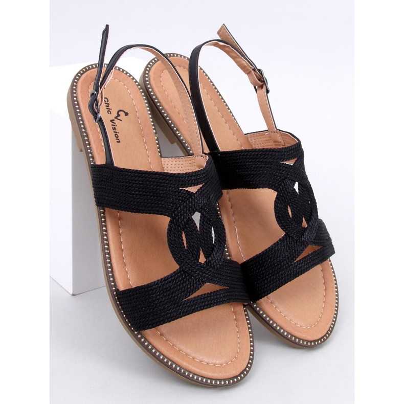 Vernay Sandali neri da donna nero 1