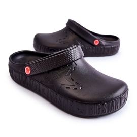 Ciabatte leggere da uomo Kroks Big Star II175001 nere nero 1