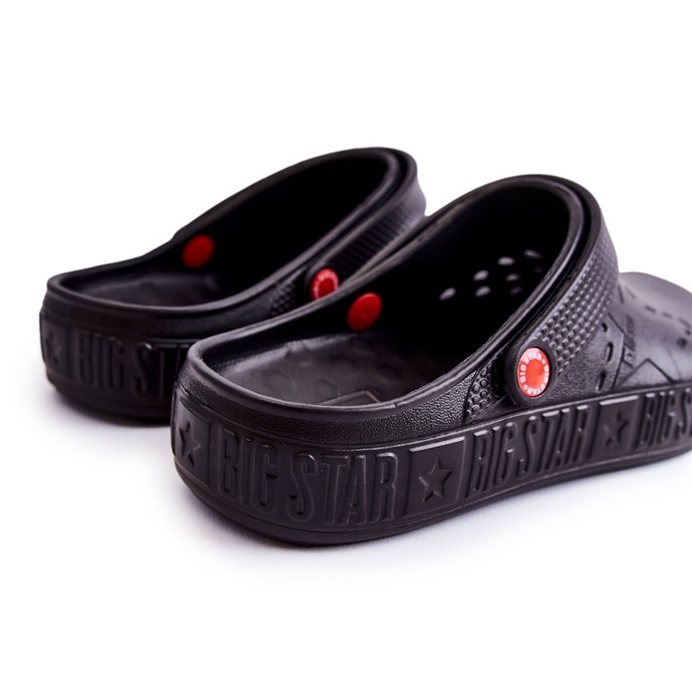 Ciabatte leggere da uomo Kroks Big Star II175001 nere nero 2