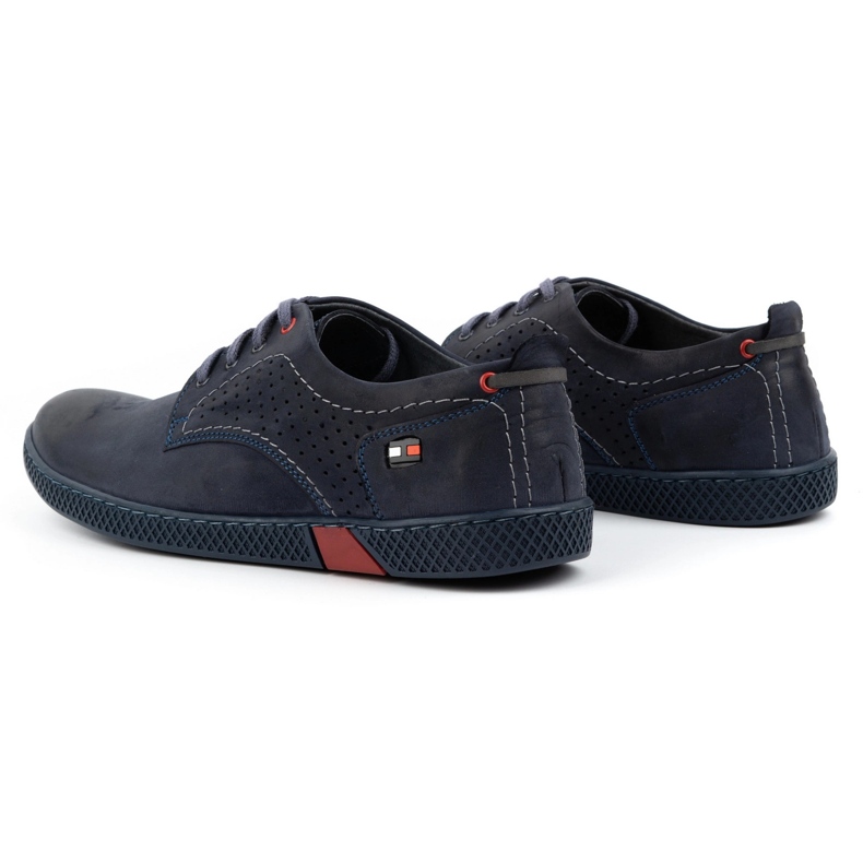 Antex Scarpe casual da uomo 302 blu navy 5