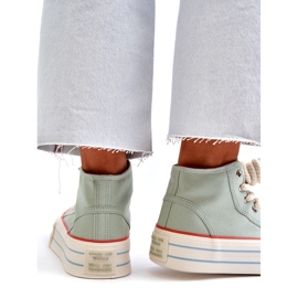 Seastar Sneakers con plateau da donna Menta Aineri verde 3