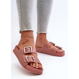 Infradito lisce da donna ZAXY HH285156 Rosa sporco 1