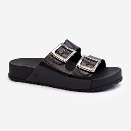 Ciabatte lisce da donna ZAXY HH285157 Nere nero 1