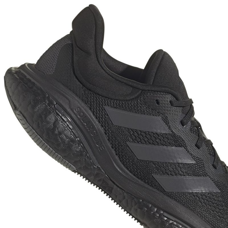 Scarpe da corsa Adidas Solarglide 6 HP7611, nere nero 2
