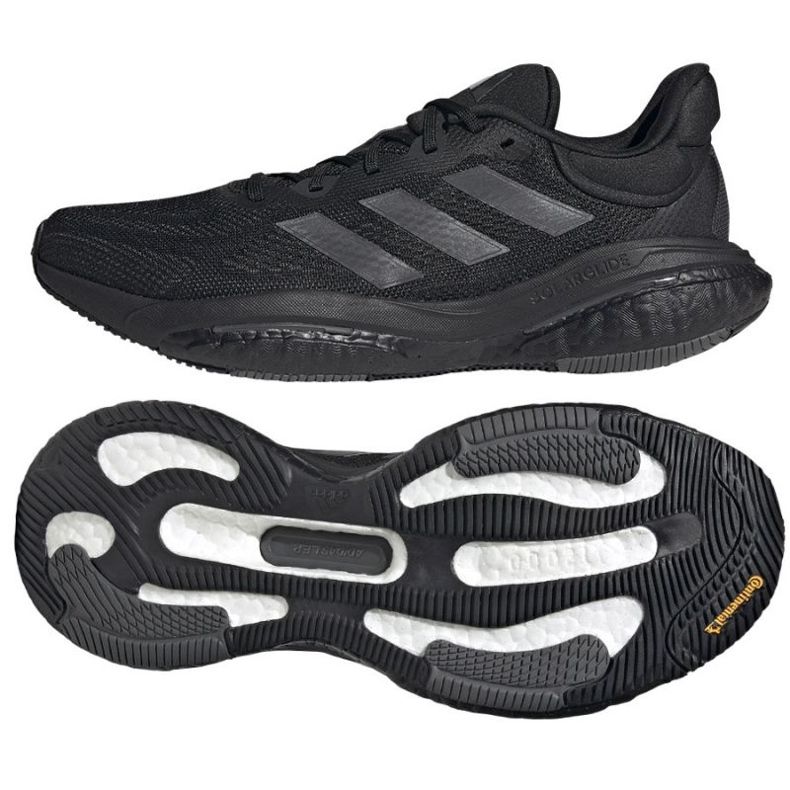 Scarpe da corsa Adidas Solarglide 6 HP7611, nere nero 6