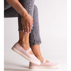 Scarpe da ginnastica rosa Big Star NN274606 1